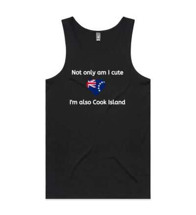 Cute and Cook Island - Mens Lowdown Singlet Thumbnail