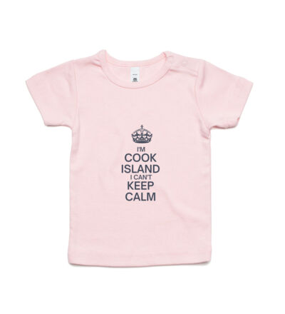 I'm Cook Island I can't keep calm. - Kids Wee Tee Thumbnail
