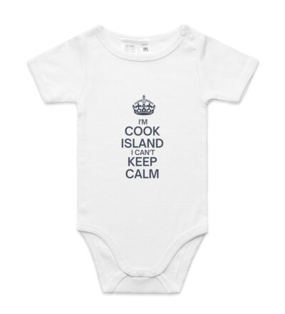 I'm Cook Island I can't keep calm. - Mini-Me One-Piece Thumbnail