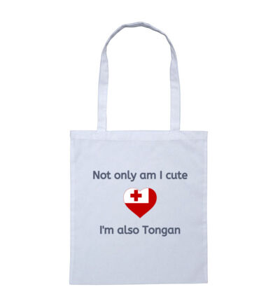 Cute and Tongan - Tote Bag Thumbnail