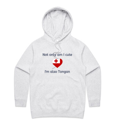 Cute and Tongan - Womens Supply Hood Thumbnail