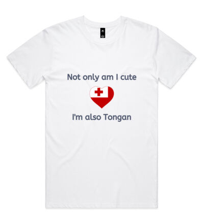Cute and Tongan - Mens Staple T shirt Thumbnail