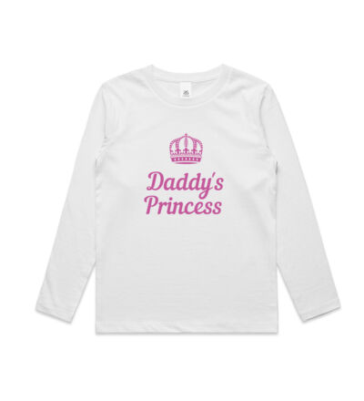 Daddy's Princess - Kids Longsleeve Tee Thumbnail