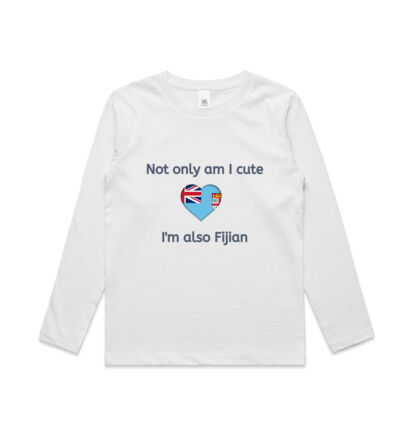 Cute and Fijian - Kids Longsleeve Tee Thumbnail