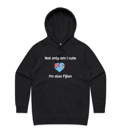 Cute and Fijian - Womens Supply Hood Thumbnail