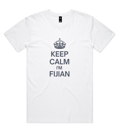 Keep Calm I'm Fijian - Mens Staple T shirt Thumbnail