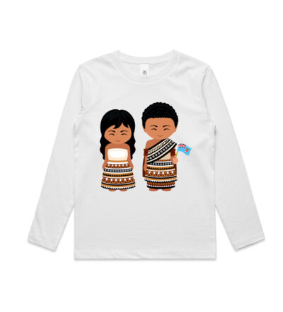 Fijian children - Kids Longsleeve Tee Thumbnail