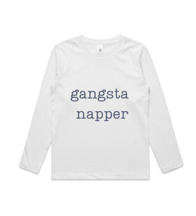 Gangsta Napper - Kids Longsleeve Tee Thumbnail