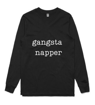 Gangsta Napper - Mens Base Longsleeve Tee Thumbnail