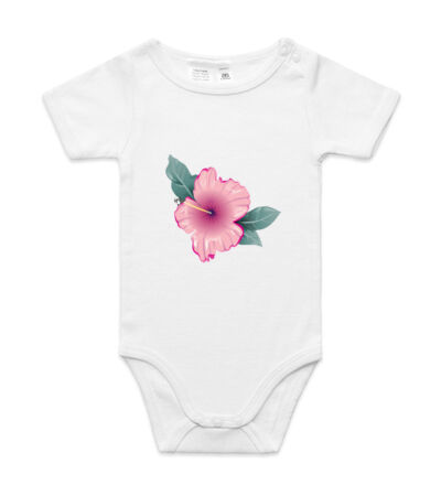 Pink hibiscus - Mini-Me One-Piece Thumbnail