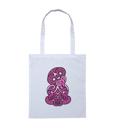 Purple Hei Tiki - Tote Bag Thumbnail