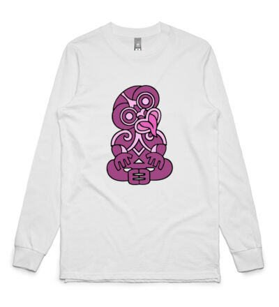 Purple Hei Tiki - Mens Base Longsleeve Tee Thumbnail