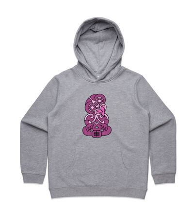 Purple Hei Tiki - Kids Supply Hoodie Thumbnail