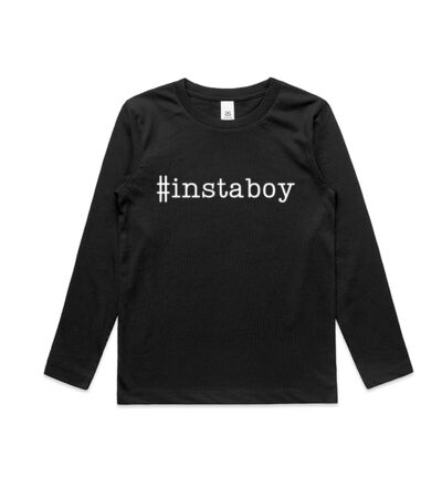 Instaboy - Kids Longsleeve Tee Thumbnail