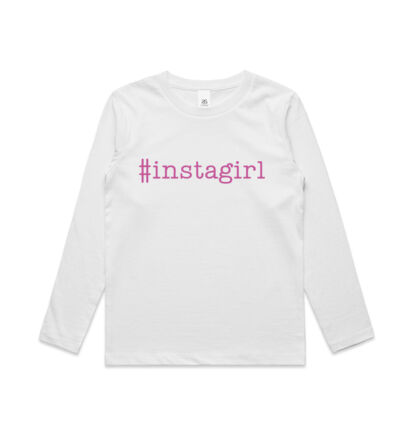 Instagirl - Kids Longsleeve Tee Thumbnail