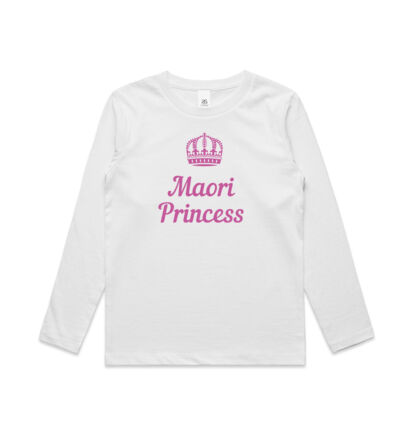 Maori Princess - Kids Longsleeve Tee Thumbnail
