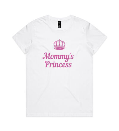 Mommy's Princess - Womens Maple Tee Thumbnail