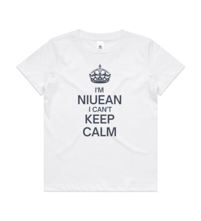 I'm Niuean I can't keep calm. - Kids Youth T shirt Thumbnail