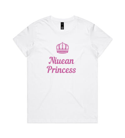 Niuean Princess - Womens Maple Tee Thumbnail