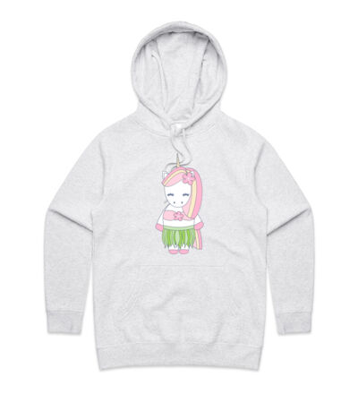 Hula Unicorn - Womens Supply Hood Thumbnail