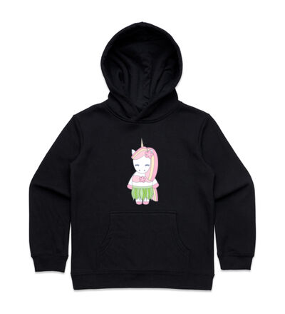 Hula Unicorn - Kids Supply Hoodie Thumbnail