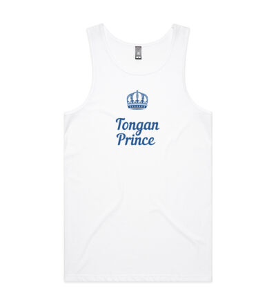 Tongan Prince - Mens Lowdown Singlet Thumbnail