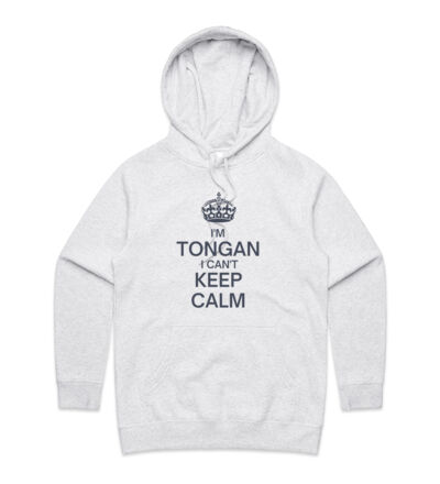 I'm Tongan I can't keep calm. - Womens Supply Hood Thumbnail