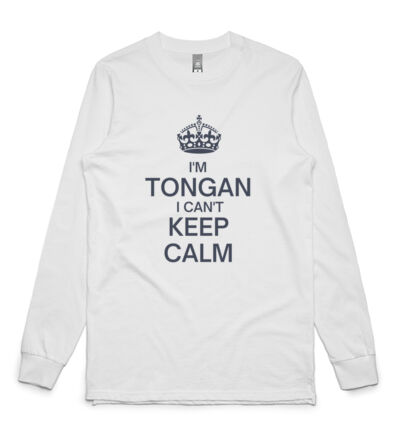 I'm Tongan I can't keep calm. - Mens Base Longsleeve Tee Thumbnail