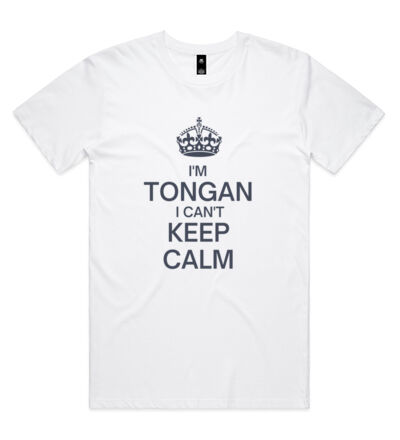 I'm Tongan I can't keep calm. - Mens Staple T shirt Thumbnail