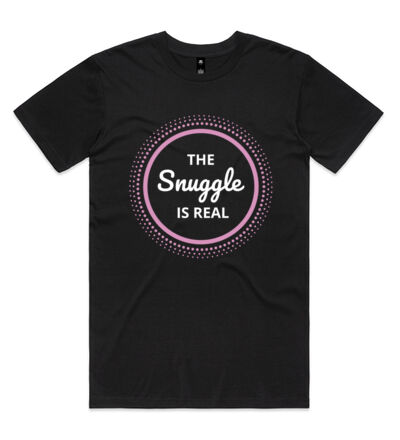 The snuggle is real - Mens Staple T shirt Thumbnail
