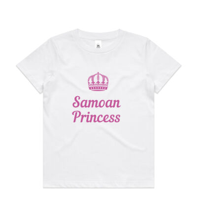 Samoan Princess - Kids Youth T shirt Thumbnail