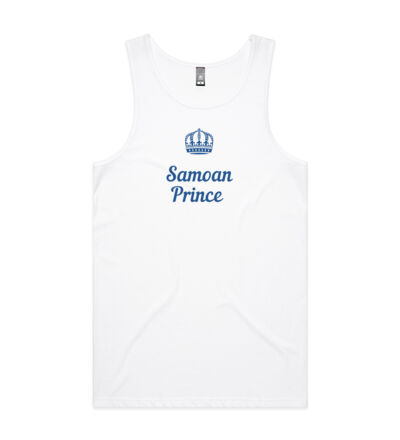 Samoan Prince - Mens Lowdown Singlet Thumbnail