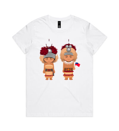 Samoan children - Womens Maple Tee Thumbnail