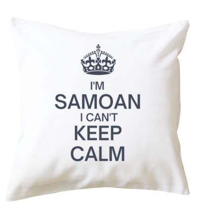 I'm Samoan I can't keep calm. - Cushion cover Thumbnail
