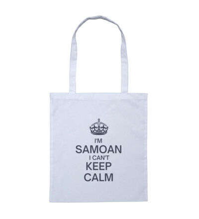 I'm Samoan I can't keep calm. - Tote Bag Thumbnail