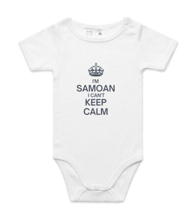 I'm Samoan I can't keep calm. - Mini-Me One-Piece Thumbnail