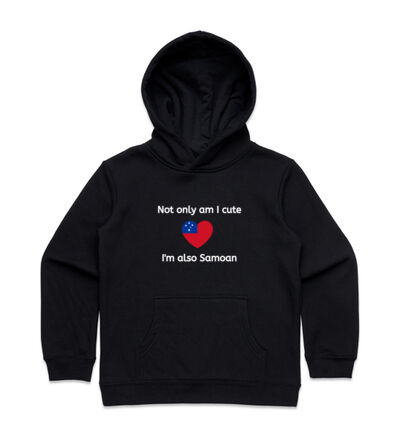 Cute and Samoan - Kids Supply Hoodie Thumbnail