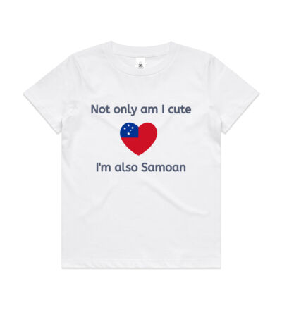 Cute and Samoan - Kids Youth T shirt Thumbnail
