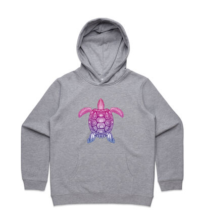 Purple Turtle - Kids Supply Hoodie Thumbnail