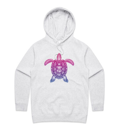 Purple Turtle - Womens Supply Hood Thumbnail