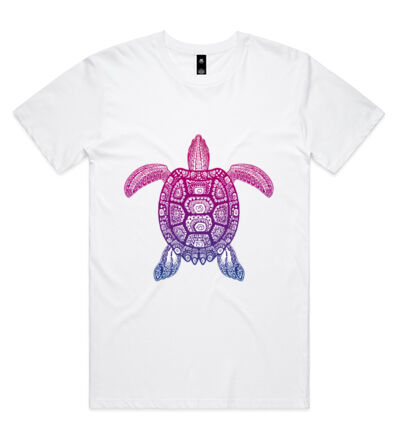 Purple Turtle - Mens Staple T shirt Thumbnail