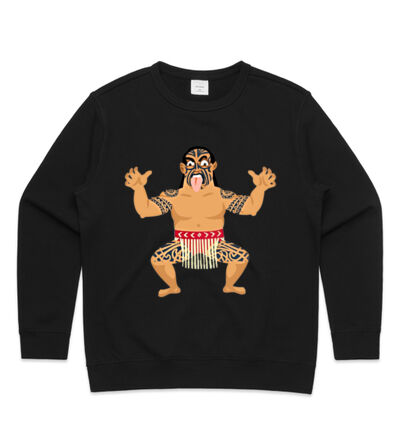 Pukana! - Womens Premium Crew Thumbnail