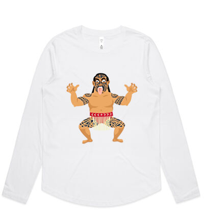 Pukana! - Womens Curve Longsleeve Tee Thumbnail