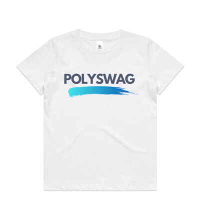 Polyswag Blue - Kids Youth T shirt Thumbnail