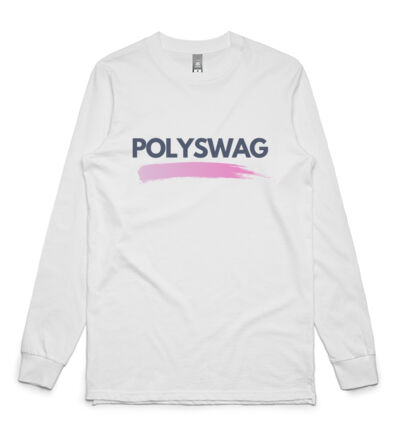 Polyswag Pink - Mens Base Longsleeve Tee Thumbnail