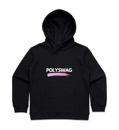 Polyswag Pink - Kids Supply Hoodie Thumbnail