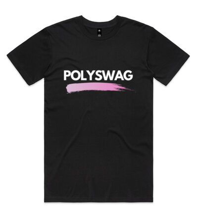 Polyswag Pink - Mens Staple T shirt Thumbnail