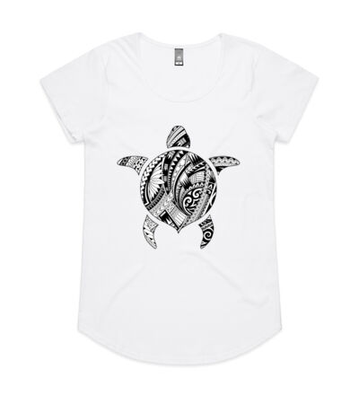 Polynesian Turtle - Womens Mali Tee Thumbnail