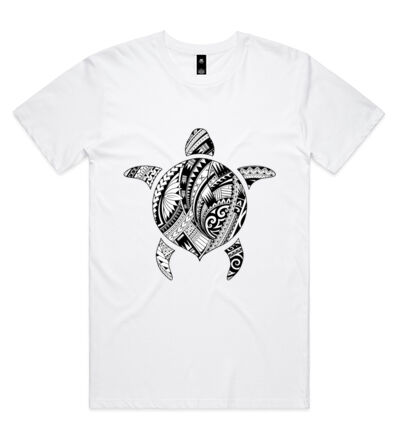 Polynesian Turtle - Mens Staple T shirt Thumbnail