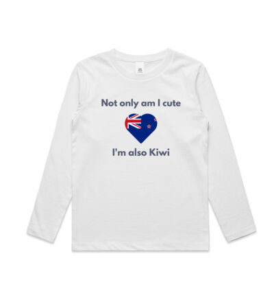Cute and Kiwi - Kids Longsleeve Tee Thumbnail